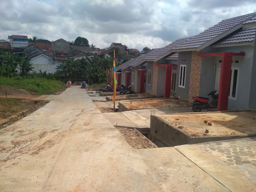 foto posisi tengah perumahan DELIMA MAYANG TAHAP 2