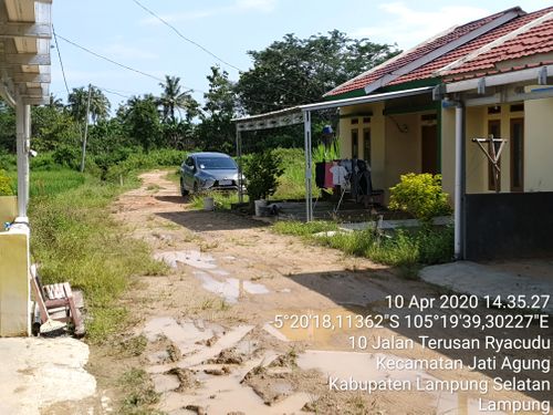 foto posisi tengah perumahan Perum Griya Asri Sejahtera