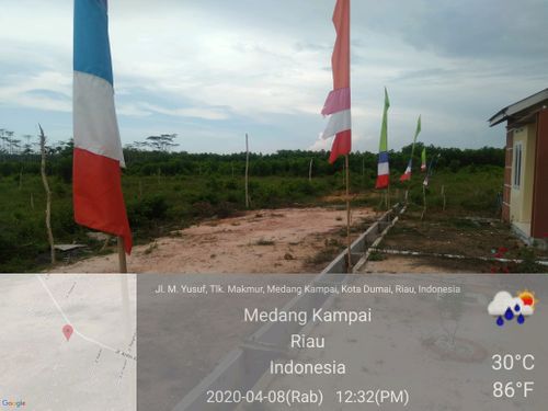 foto posisi tengah perumahan Sri mersing residence