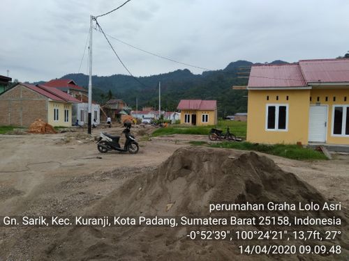 foto posisi tengah perumahan GRAHA LOLO ASRI
