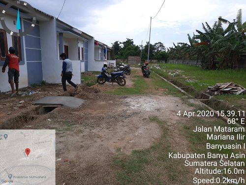 foto posisi tengah perumahan BORANG RESIDENCE 2