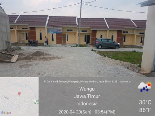 foto posisi tengah perumahan PILANGREJO PERMAI