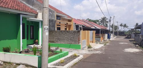 foto posisi tengah perumahan Puri cintaraja asri