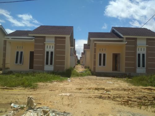 foto posisi tengah perumahan BTN SITALASARI RESIDENCE