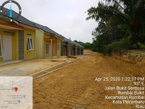 foto posisi tengah perumahan MUTIARA ERDEKA REGENCY