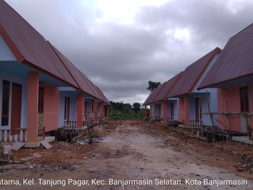 foto posisi tengah perumahan Grand Batuah Mahatama (Sindang 3)