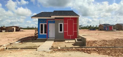 foto posisi tengah perumahan Athena Residence