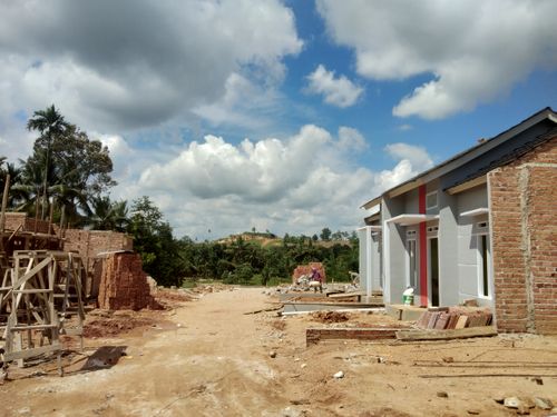 foto posisi tengah perumahan Damai Lestari Residence 4