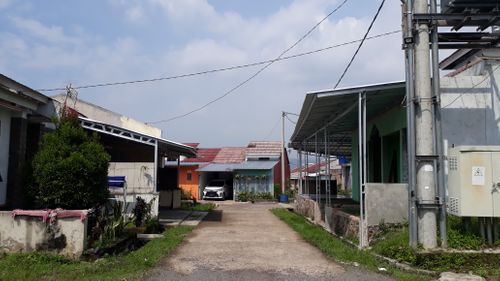 foto posisi tengah perumahan Citra manggala estate