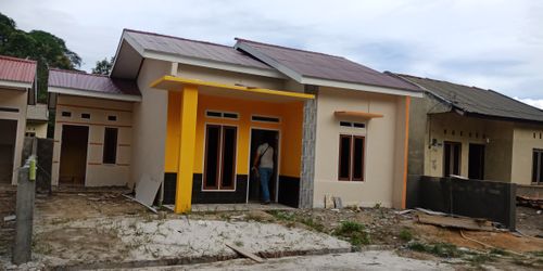 foto posisi tengah perumahan Sukamara Permai Regency