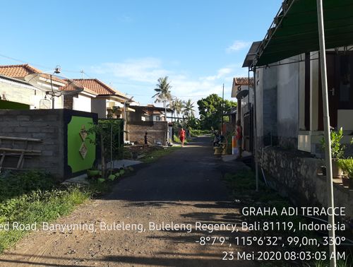 foto posisi tengah perumahan GRAHA ADI TERRACE