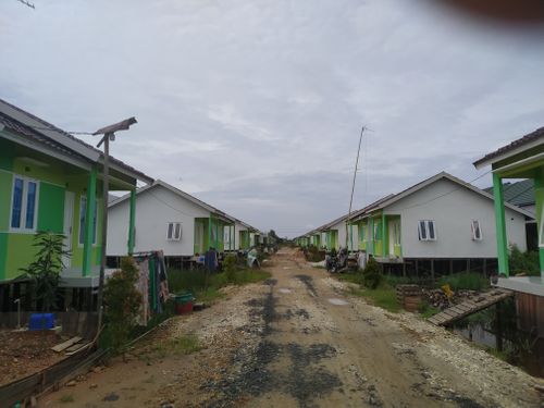 foto posisi tengah perumahan SHALLI MESSI INDAH BLOK B TAHAP 2