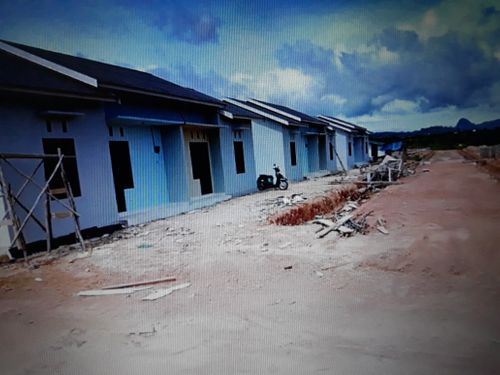 foto posisi tengah perumahan PERSADA MUTIARA RESIDENCE