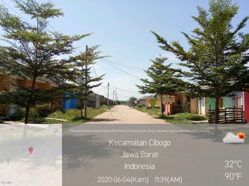 foto posisi tengah perumahan PERUM GRAND SUBANG RESIDENCE