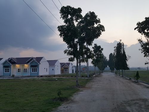foto posisi tengah perumahan Mutiara Landbouw  Village 