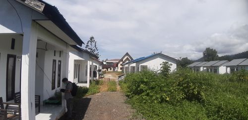 foto posisi tengah perumahan Yasmin park residance