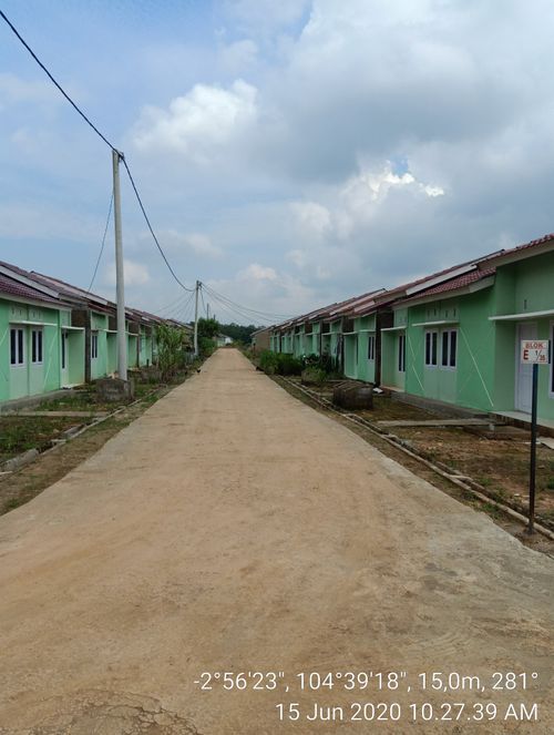 foto posisi tengah perumahan GREEN PADMA RESIDENCE