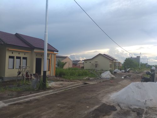 foto posisi tengah perumahan Pesona Mahakam