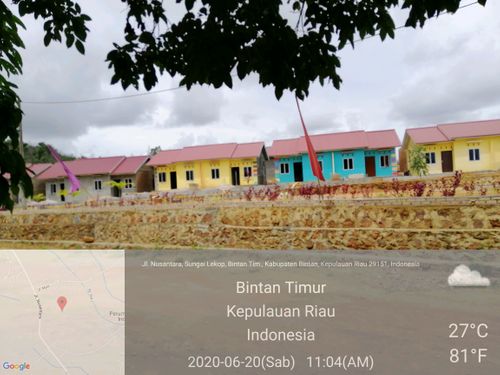 foto posisi tengah perumahan PERUM KENANGAN JAYA 10