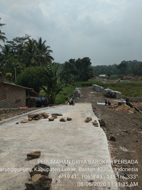 foto posisi tengah perumahan GRIYA BAROKAH PERSADA