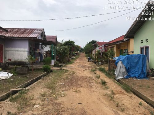 foto posisi tengah perumahan ARZA GRIYA MANDIRI II