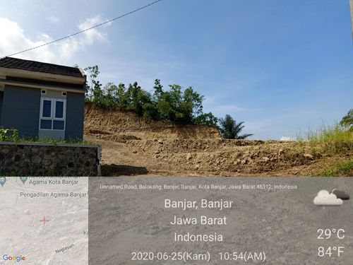 foto posisi tengah perumahan Bumi Nata Endah