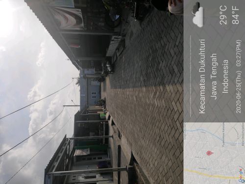 foto posisi tengah perumahan Griya Permata Permai