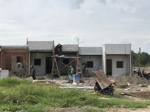 foto posisi tengah perumahan Taman Harmoni