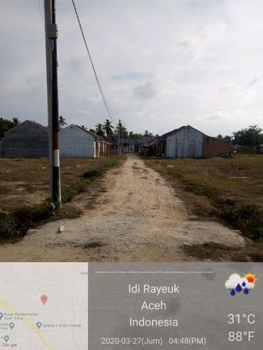 foto posisi tengah perumahan Bumi Peudawa damai
