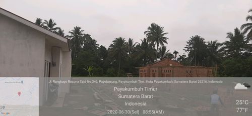 foto posisi tengah perumahan Payobasung Regence