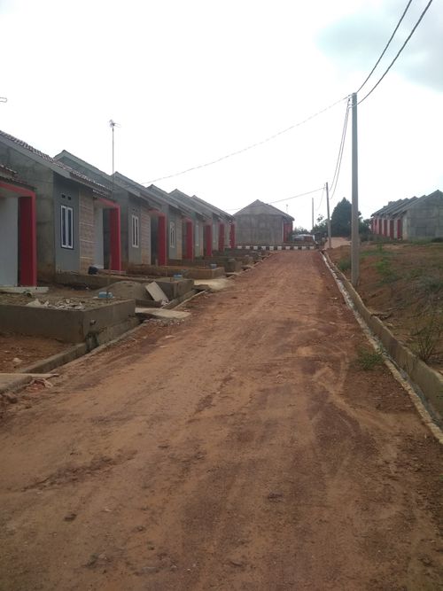 foto posisi tengah perumahan Delima Garden Blok C