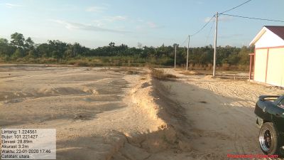 foto posisi tengah perumahan GARDENIA BALAI RAJA