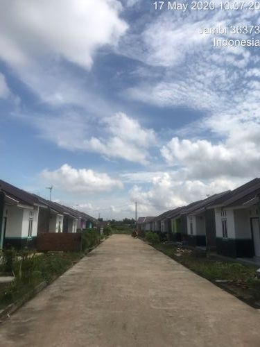 foto posisi tengah perumahan berlian