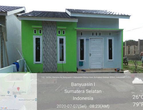 foto posisi tengah perumahan GRIYA INSANI MULIA 3