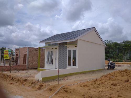 foto posisi tengah perumahan Gilby Residence