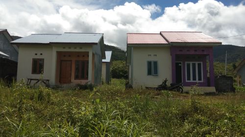foto posisi tengah perumahan Pesona Indah