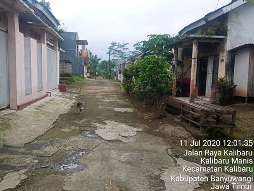 foto posisi tengah perumahan GRIYA KALIBARU INDAH