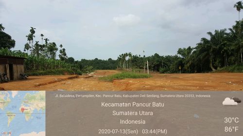 foto posisi tengah perumahan Annora Residence