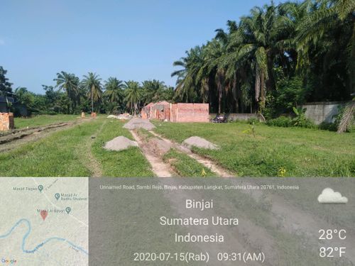 foto posisi tengah perumahan PERMATA CAHAYA PERMAI