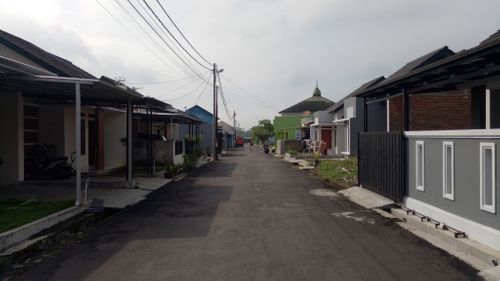 foto posisi tengah perumahan PELANGI RESIDENCE