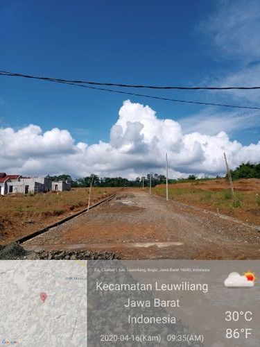 foto posisi tengah perumahan Grand Riscon Darmaga