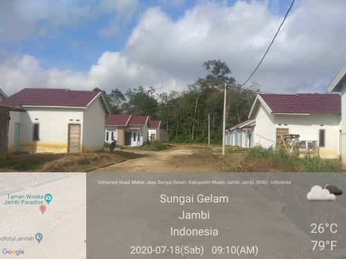 foto posisi tengah perumahan Taman Anggrek Residence 2