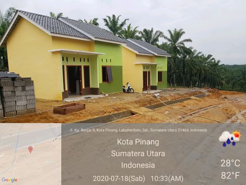 foto posisi tengah perumahan AA RESIDENCE 8 KOTA PINANG