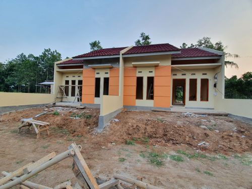 foto posisi tengah perumahan Ratu Mas Residence Pringsewu