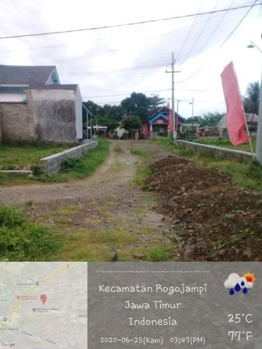 foto posisi tengah perumahan PESONA ROGOJAMPI RAYA