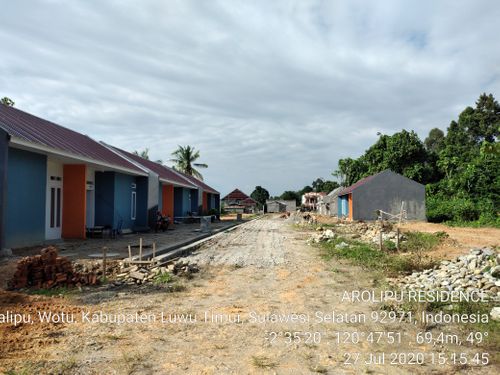 foto posisi tengah perumahan AROLIPU RESIDENCE