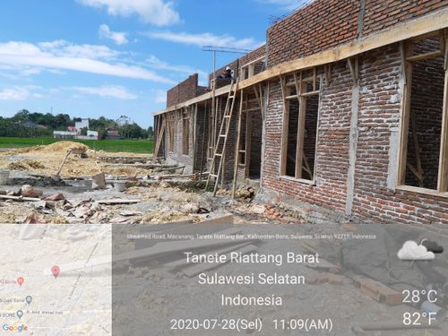 foto posisi tengah perumahan HILAL RESIDENCE