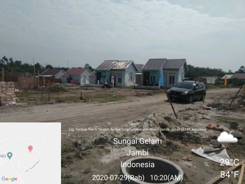 foto posisi tengah perumahan Rizqia residence