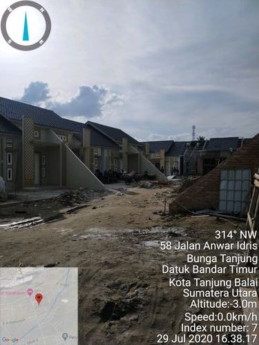 foto posisi tengah perumahan CEMERLANG ASRI 8