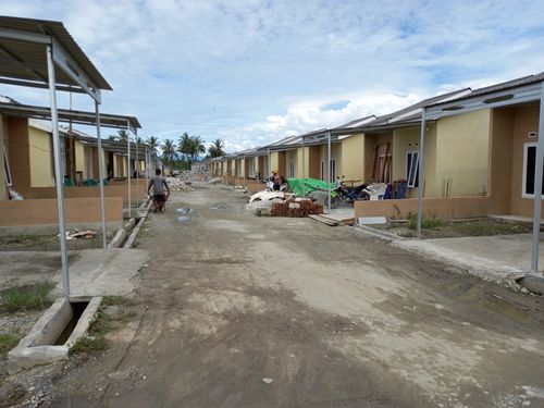 foto posisi tengah perumahan Aisyah residence